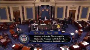 Senate votes against fast-tracking TPP