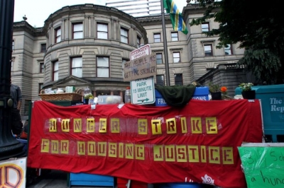 Homelessness policies are changing just north of Portland, OR, where hunger strikers camped out to protest similar rules in 2012. 
