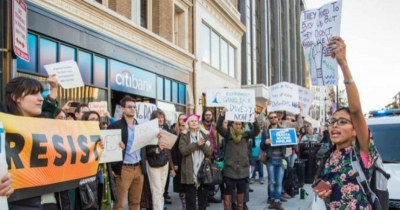 Greenpeace was one of the environmental groups that joined indigenous people in protesting the Dakota Access Pipeline in North Dakota. 