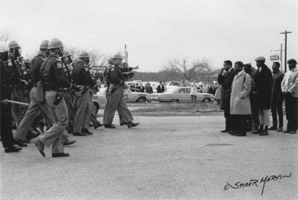 “Bloody Sunday,” by Spider Martin, taken in Selma, Ala. on March 7, 1965.